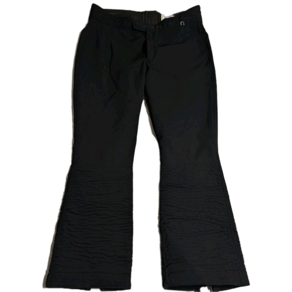 Vintage Schoeller‎ Wool Skifans Stretch Ski Pants Men's 38 Swiss Made Black